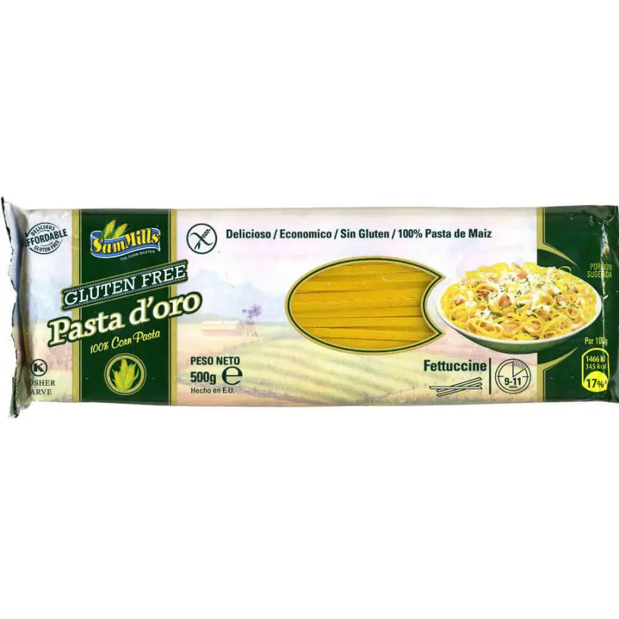 5036_SAM MILLS BEZLEPKOVE KUKURICNE TESTOVINY FETTUCINE 300 G